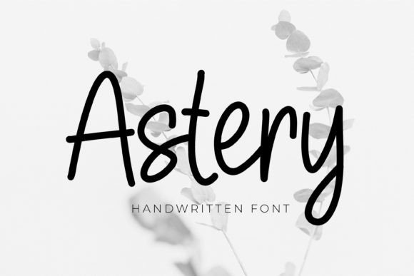 Astery: A Script Font for Editorial Elegance