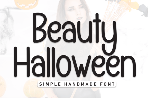 Beauty Halloween: A Script Font for Digital Creativity
