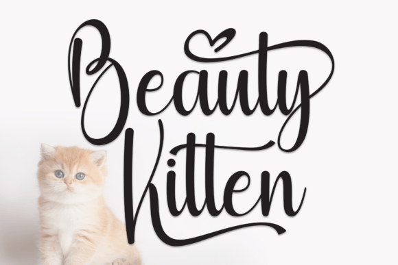 Beauty Kitten: A Font That Brings Warmth to Branding