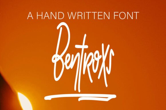 Bentroxs: A Script Font That Elevates Web Design