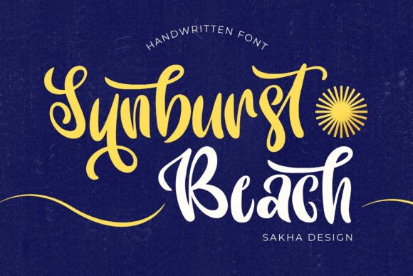 Discovering Sunbrust Beach: A Script Font for Editorial Elegance