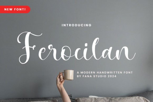 Ferocilan: A Script Font for Editorial Elegance