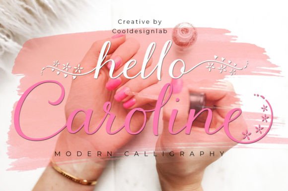 Font Choice That Speaks Volumes: Hello Caroline
