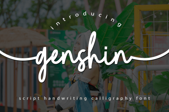 Genshin: A Handwritten Font for Editorial Elegance