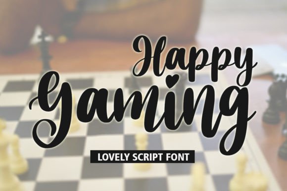 Happy Gaming: A Font for Impactful Digital Communication