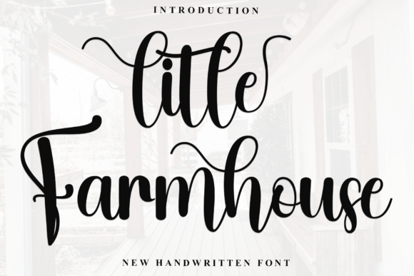 Litle Farmhouse: A Font for Modern Branding and Campaign Design