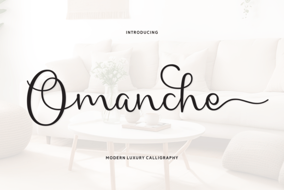 Omanche: A Script Font for Modern Web Design