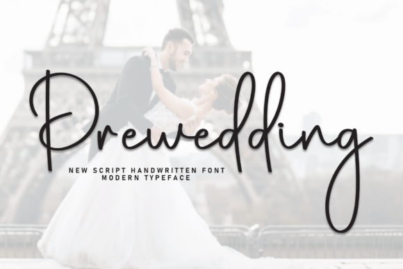 Prewedding: A Timeless Script Font for Web Design