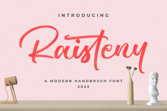 Raisteny: A Handwritten Font for Editorial Design and Branding