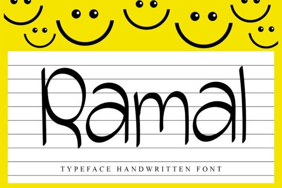Ramal: A Script Font for Handmade Crafters and Designers