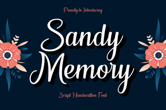 Sandy Memory Font: A Delicate Script for Editorial Elegance