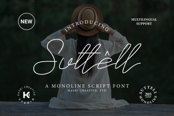 Suttell: A Script Font for Editorial Elegance